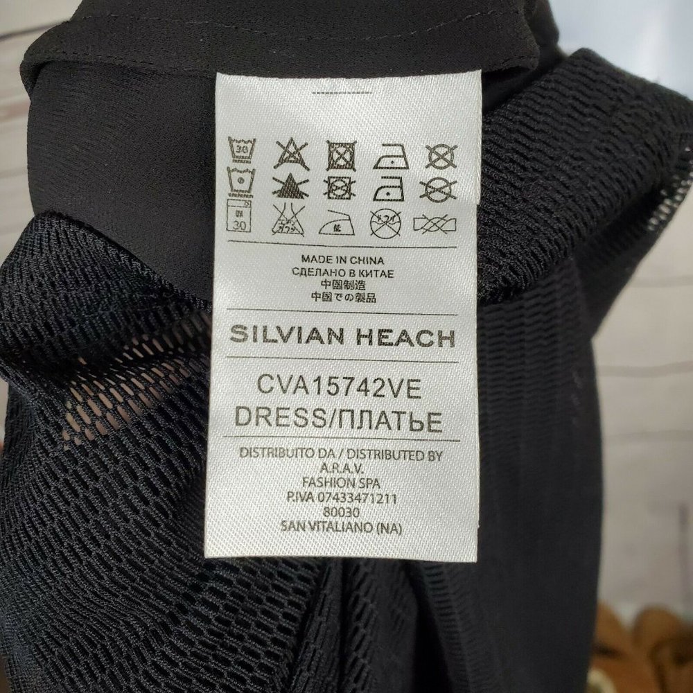 Silvian Heach Black Strapless A-line Dress S - Picture 10 of 12